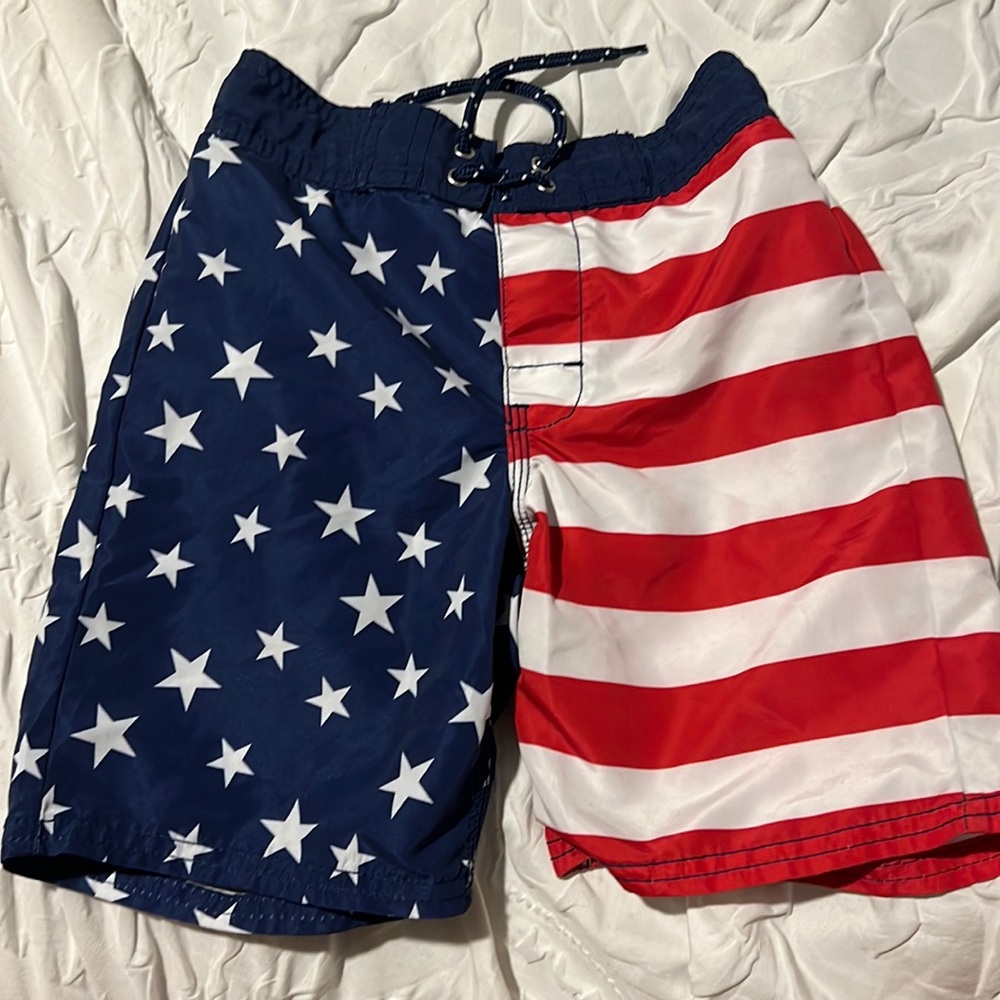 4th of July Swim trunks